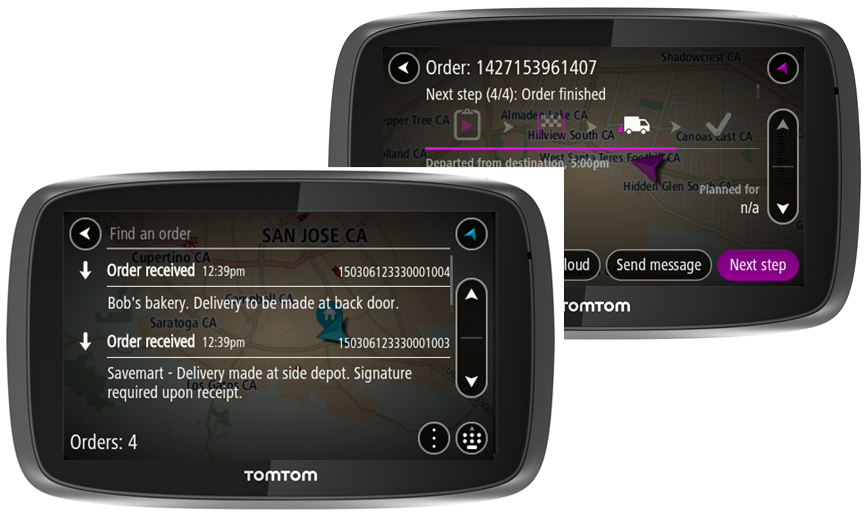 MyRouteOnline Route Planner Integration With TomTom Telematics